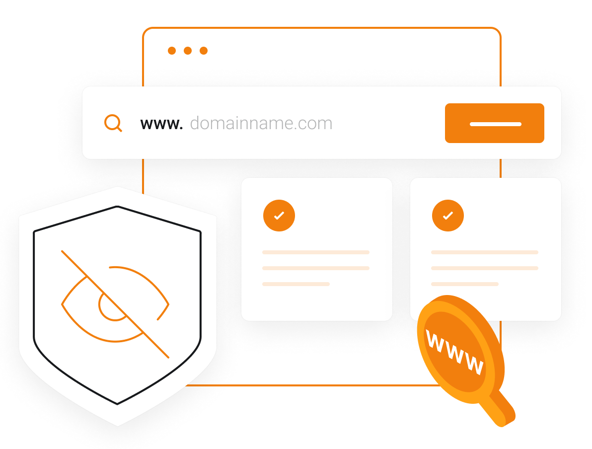 Domain Names - Free private domain registration